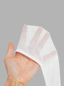 Sweetina Fitted 3D Floral Decor Criss-Cross Tie Front Blouse For Women