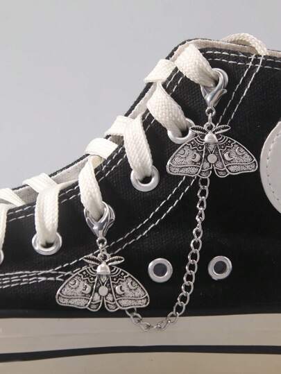 ROMWE Grunge Punk 1pc Punk Style Moth Charm Party Favor Gift