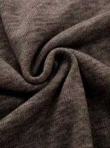 Nubod Plus Size Casual Daily Button Up Crew Neck Long Sleeve Cardigan, Autumn/Winter Fall Cloth For Women