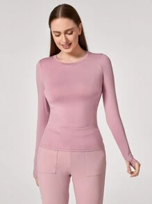 TaskEZ V-Neck Long Sleeve Knitted High Elastic Women's Uniform Scrub Top, Two Colors, Health Check Surgical Uniforms Top Women's Solid Colors Pet Grooming Work Uniforms Top Nutritionist Work Short Sleeve Lab Work Women's Scrub Tops, Multi-Pocket Functional Work Top - Multicolor - View 9