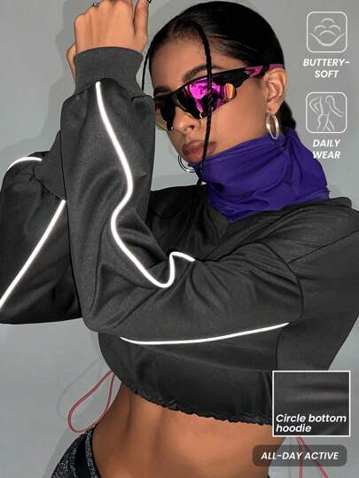 Innovista Chaqueta deportiva holgada y suelta para mujer, chaqueta con cremallera corta para entrenamiento, ropa deportiva para correr, uso diario, de oficina a tribunal, de brunch al gimnasio, oversize, para ejercicio, otoño, bicicleta, entrenamiento HIIT, cómoda, movimiento, ciclismo, ejercicio al aire libre, estilo urbano y hip hop, relajado, saludable, viral en IG Reels, lista para FYP, INSTA OOTD, de color negro y blanco, equipo de alto rendimiento, minimalista, tonos naturales, conjuntos a juego, estilo "clean girl", Pilates, influencer, moda versátil, uso diario, duradera, premium, estilo latino y europeo, estética "soft girl", protección UV, cubierta completa, abaya, modesta, amigable con la menopausia, de vuelta al colegio, colección de fitness de otoño, plataforma, talla grande vendida, alternativa a Lulu, calidad, asequible, económica, ropa de gimnasio, entrenamiento físico, ejercicio aeróbico, GymTok