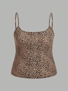 Comfortcana 3pcs/Set Plus Size Women Casual Tight Fitting Camisole Tops, Suitable For Summer - Multicolor - View 10