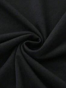 圣诞节感恩节男宝宝休闲时尚火鸡圣诞帽彩色浅色字母图形印花基本款短袖 T 恤，适合圣诞派对 - 黑色 - 查看 4