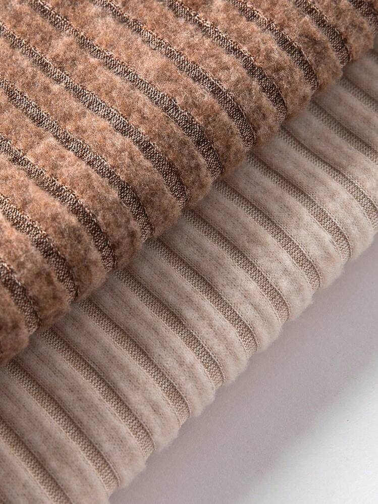 INAWLY 2pcs/Set Plus Size Solid Color Turtleneck Long Sleeve Bodysuit, Casual Wear For Autumn/Winter Fall Cloth For Women