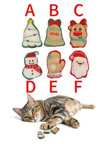 PETSIN 1 pieza Peluche de edición navideña para amantes de gatos y mamás de gatos, adecuado como regalo festivo para amantes de gatos y mamás de gatos