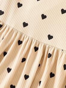 3 件套少女针织纯色盖袖修身喇叭休闲连衣裙套装，买一送二，适合日常休闲穿着，具有一定的保暖性，妈妈和女儿搭配，姐妹和我搭配，服装，运动风格，非常适合秋冬季休闲和日常穿着及学校日常穿着 - 彩色 - 查看 4