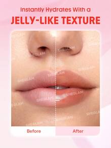 SHEGLAM Jelly Wow Ulei De Buze Colorat-Stay True Moisturizing Luciu De Buze StrăLucire Ridicată Glossy Glow Non-Lipicios ÎNgrijire Pentru Buze Mască Hidratantă Pentru Somn Machiaj Pentru Buze Absolvire Zi De NașTere Vacanță Vară Toamnă Y2K Elegant Modă Femei Marcă Machiaj Cosmetice FrumusețE Petrecere Plajă CăLăTorie Camping ÎN Aer Liber ȘCoală Campus Excursie Festivaluri Decor Cadou Cadou Trandafir Fată Cosplay Cel Mai Bun Culoare Farmec Atmosferă