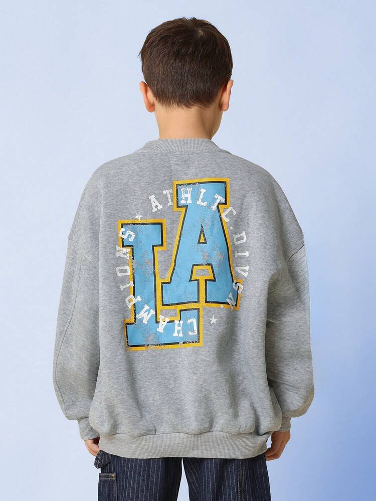 Sweat-shirt à capuche avec logo Varsity Letter