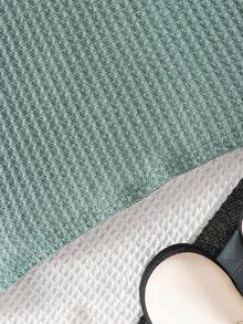 Áo thun tay lỡ có họa tiết cho bé gái, thích hợp mặc thường ngày vào mùa thu/đông - màu xanh lá - Xem 3