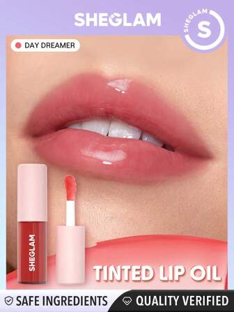 Jelly Wow Tinted Lip Oil-Day Dreamer \ Moisturizing Lip Gloss High-Shine Glossy Glow Non-Sticky Lip Care Hydrating Sleep Mask Lip Makeup Graduation Birthday Holiday Summer Fall Autumn Y2K Fancy Fashion Women Brand Makeup Cosmetic Beauty Party Beach Travel Camping Outdoors School Campus Trip Festivals Decor Gift Present Rose Girl Cosplay Best Color Charm Vibe