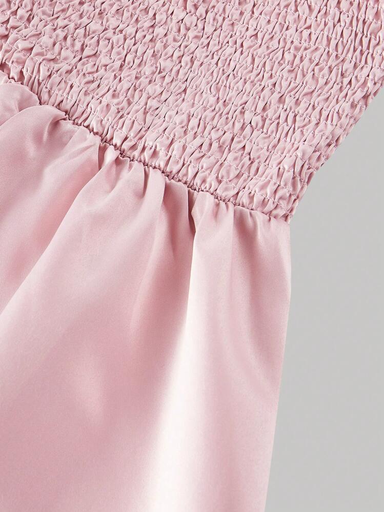 SHEIN MOD Women's Bow Knot Strapless Midi Dress In Pink,Formal Dress,Prom  Dress,Pink Dress, Dress,Bridesmaid Dress,Summer Dresses For Women,Tea Party  Dress,Pastel Dresses For Women,Valentine Outfits | SHEIN USA