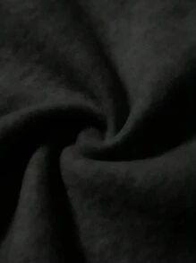 Sudadera de punto con capucha de manga larga informal para niña preadolescente, apta para uso diario en otoño/invierno