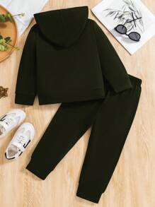 3 件套年轻男孩休闲运动跑步运动休闲装，适合秋冬季