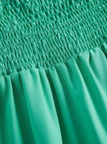 SHEIN LUNE 大码女式纯色休闲无袖吊带背心