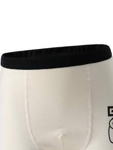 SHEIN Bộ 4 quần lót cotton họa tiết trò chơi cổ điển & in chữ đơn giản thoải mái cho bé trai - Nhiều màu - Xem 7