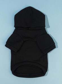 PETSIN Tình yêu không bao giờ thất bại Phong cách đường phố Áo hoodie thú cưng màu đen, 1 cái - Nhiều màu - Xem 8