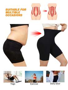 Eo cao Quần short định hình - màu đen - Xem 1