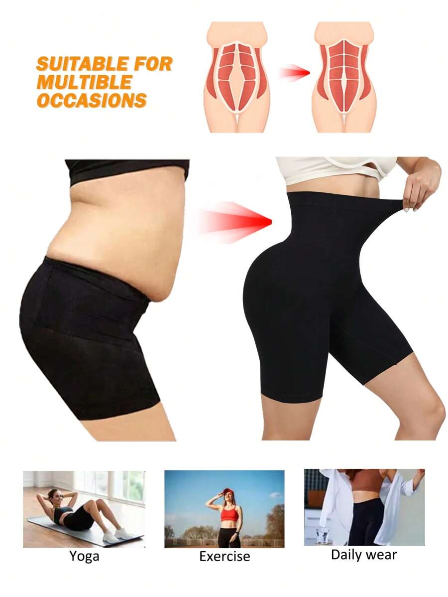 Eo cao Quần short định hình - màu đen - Xem 1