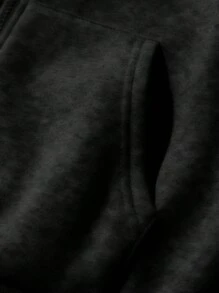 Sudadera de punto con capucha de manga larga informal para niña preadolescente, apta para uso diario en otoño/invierno