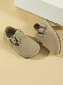1 par de sandalias planas unisex amigables para niños, zapatos casuales para exteriores para niños, para primavera y otoño