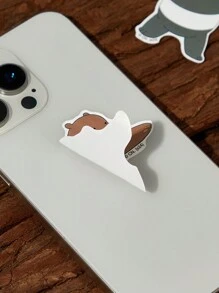 We Bare Bears X SHEIN 38 قطعة ملصق بشكل خرس كرتوني جميل