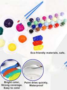1 Peça Kit de Pintura por Números de Tulipa para Adultos Iniciantes, Tela de 20 Wx20 L ou 30 Wx30 L, Pintura com 2 Pincéis, Pigmentos Acrílicos de Flores e Paisagens, Pintura DIY Fofa, Decoração de Parede para Casa, Presente de Natal