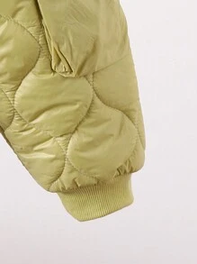 SHEIN Conjunto de 2 piezas de niño bebé nuevo, ropa térmica forrada para otoño e invierno, con sudadera con capucha de moda y pantalones de chándal gruesos, cómodos y elegantes para uso casual, deportivo y al aire libre - Azul - Ver 5