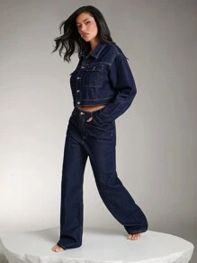 Denimoi Premium Denim Baggy Straight Leg Jeans