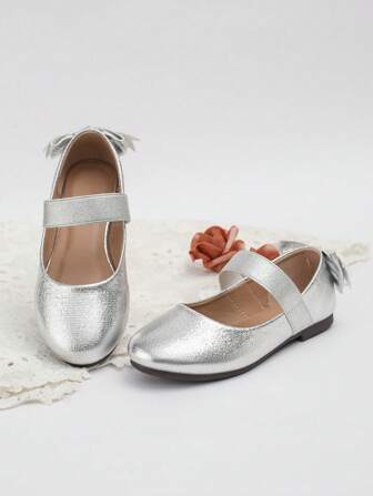 Fashion Kids Flat Shoes, New Girls Bow-Knot Loafers, Girls Autumn Shoes