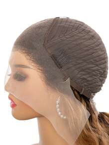13x4 Silky Straight Honey Blonde Color T2/27 Lace Front Wig Human Hair Transparent Lace Frontal Wigs With Pre-Plucked Hairline For Women - S2/27 - View 6