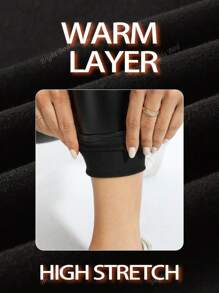 Artificial PU Leather Flared Pants, High-Waisted Boot Cut Yoga Running Pants, Women's Sportswear