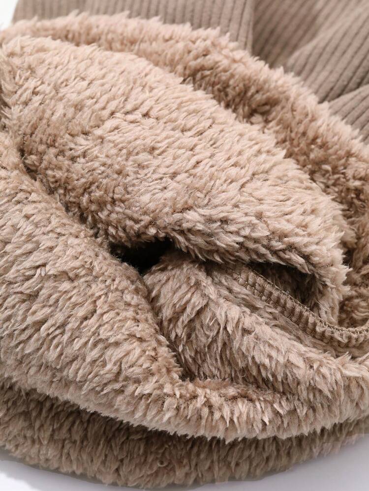 Men's Solid Color Drawstring Waist Pockets Casual Tapered Pants, Autumn Men Joggers