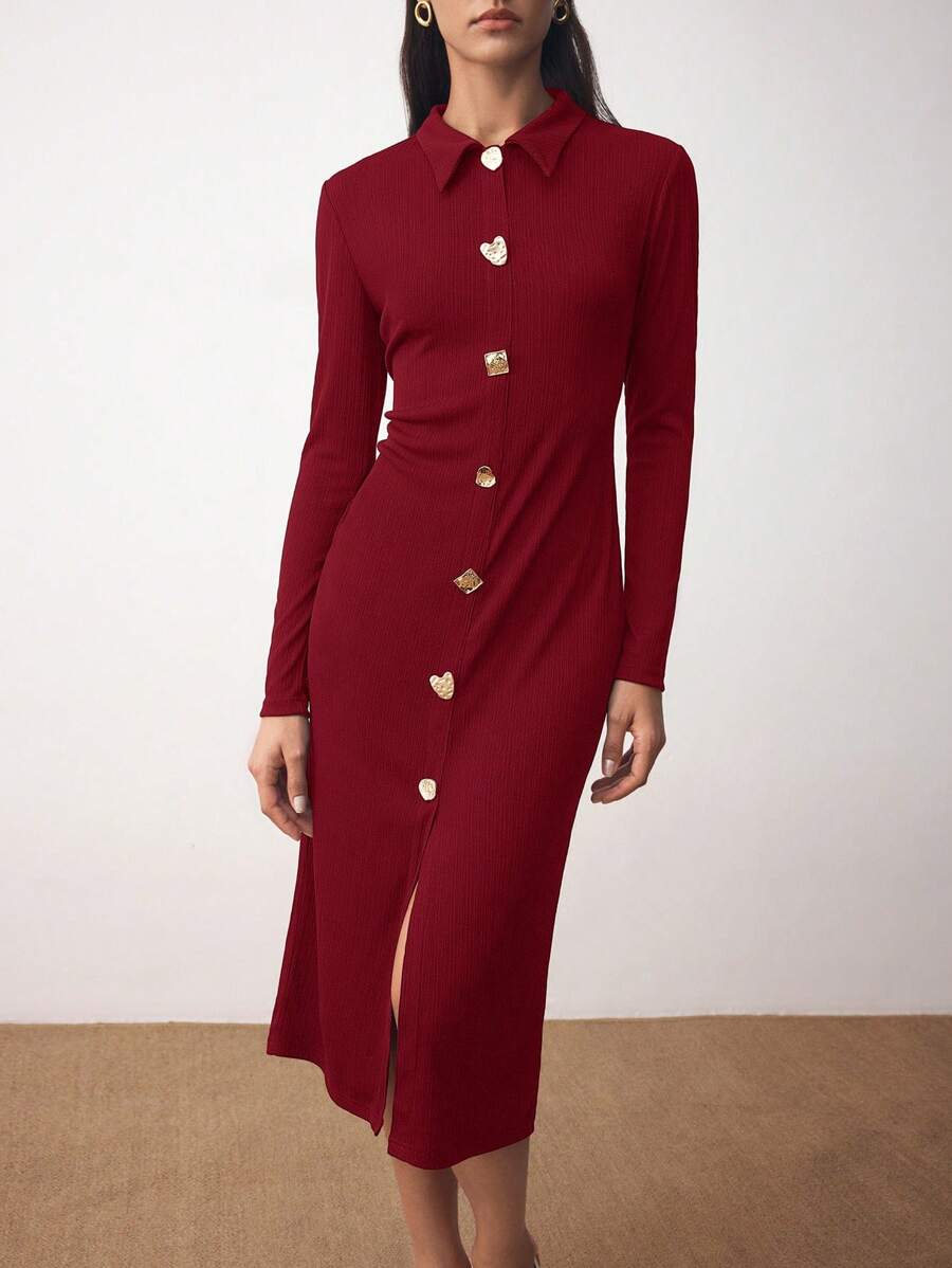 Maija Women Elegant Business Casual Office Dress