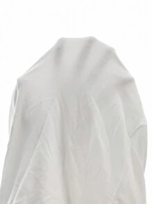 SHEIN PETITE Split Back Tube Summer Women Outfit Dress,Summer Dresses For Women,White Graduation Dress - White - View 7