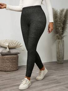 SHEIN LUNE 大码休闲紧身裤，适合秋季大码秋装