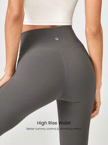 GLOWMODE 31" FeatherFit™ High-Rise Flared Leggings Pants Low Impact Yoga Daily Fall Winter