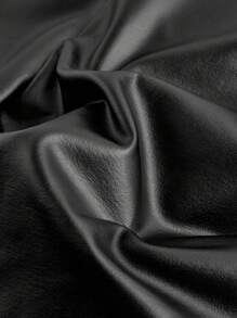 SHEIN Leap Crew Tween Girls Casual Minimalist Comfortable High Waisted With Pockets Leggings - Black - View 5