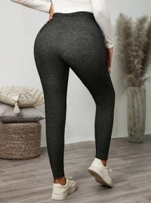 SHEIN LUNE 大码休闲紧身裤，适合秋季大码秋装