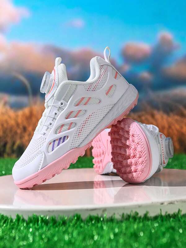 Kids' Football/Soccer Shoes With Removable Studs, Non-Slip & Wear Resistant, For Training