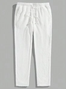 Manfinity VCAY 2pcs Men Knit Slim Fit Straight Casual Top, Suitable For Daily Match - Multicolor - View 3