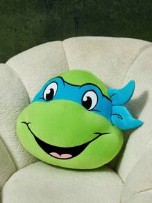 TEENAGE MUTANT NINJA TURTLES | SHEIN Cojín decorativo con bordado de tortuga de dibujos animados