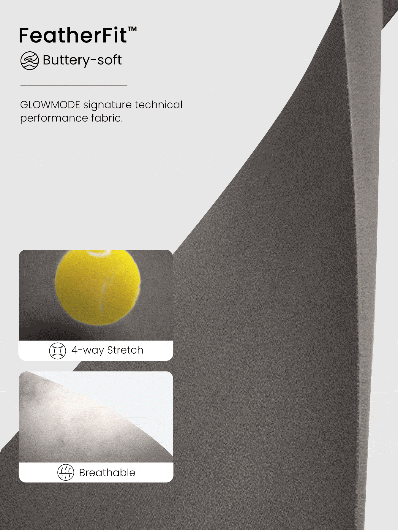 GLOWMODE 31" FeatherFit™ High-Rise Flared Leggings Pants Low Impact Yoga Daily Fall Winter