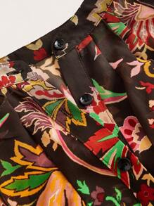 Maija 女式前扣长袖全印花休闲衬衫 - 彩色 - 查看 11