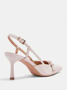 CUCCOO BIZCHIC Women High Heel Pointed Toe Pumps, Sexy Stiletto Heels For Outdoor, Commute, Red Party & Banquet Spring Shoes Spring Break Easter