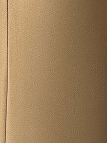 Elenzga Women Casual Elegant Double Breasted Long Colorblock Overcoat, Autumn Fall Cloth For Women - Khaki - View 8