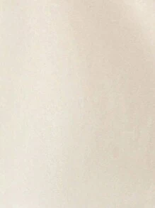 Chiquease 女式 V 领常规版型长袖衬衫，秋季 - 杏色 - 查看 7