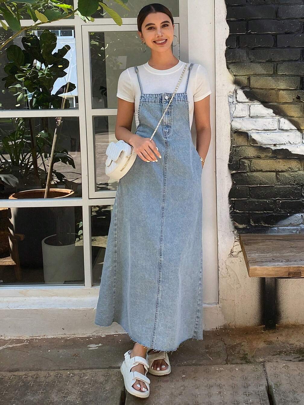 short sleeve maxi dresses Shirt Dress – Lilla P Men's Black Leather Dress the White Lace Short Colour:POWDER BLUE evening-dress