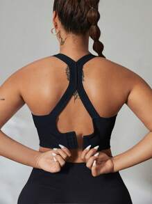 SHEIN Sport Studio Women's Plus Size High Stretch Sports Bra Sports Bras