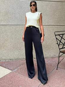 SHEIN Frenchy Áo vest dệt kim phối màu đơn giản cho nữ, mùa thu - Nhiều màu - Xem 6