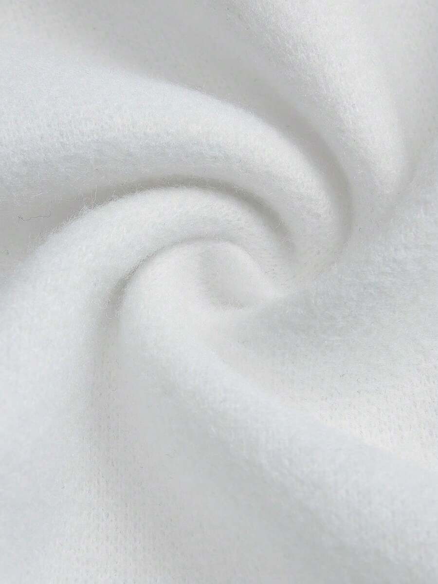 SHEIN Clasi Plus Size Women's Long Sleeve Solid Color DoubleBreasted